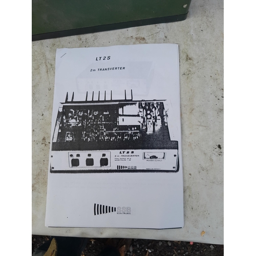 33 - Vintage SSB LT 2 S Electronics Transverter with photocopied instructions