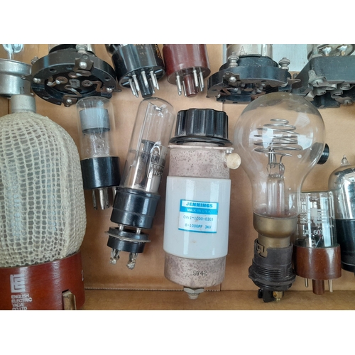 47 - Vintage valves by various makers, various sizes etc.