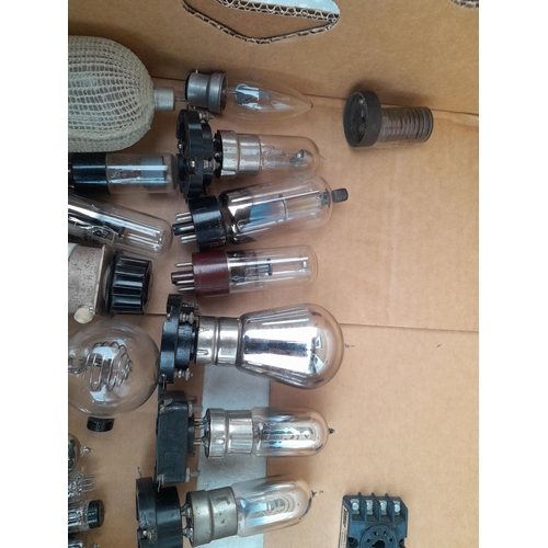 47 - Vintage valves by various makers, various sizes etc.