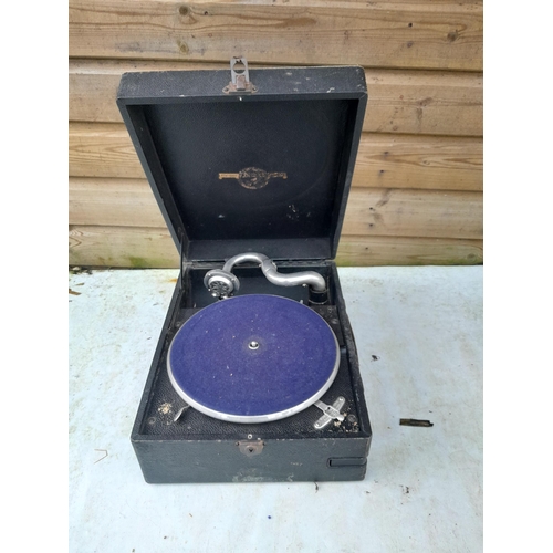 170 - Vintage Viva-Tonal Columbia gramophone with winder
