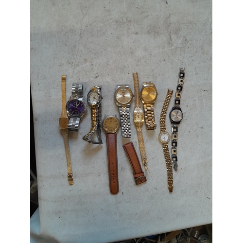 179 - Collection of modern and vintage wristwatches : Sekonda etc.