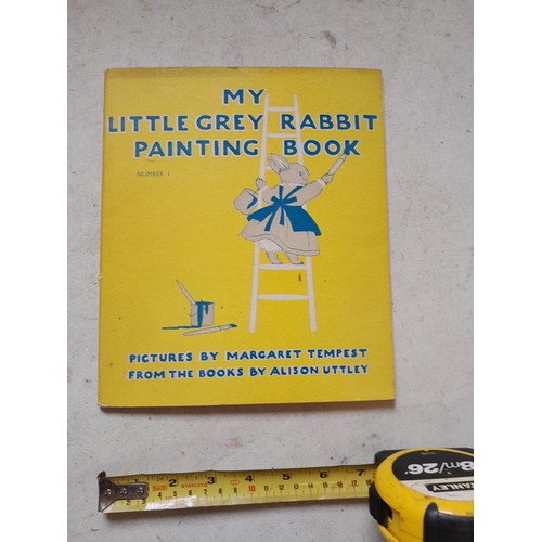 454 - Little Grey Rabbit Painting book, used