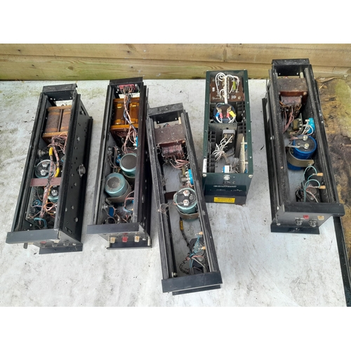 103 - Racal and other units that include capacitors and transformers  for spares and repairs