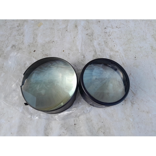 107 - 2 x vintage large lenses