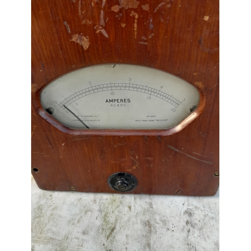 114 - Early 20th century Evershed & Vignals AC & DC ammeter