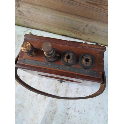 114 - Early 20th century Evershed & Vignals AC & DC ammeter