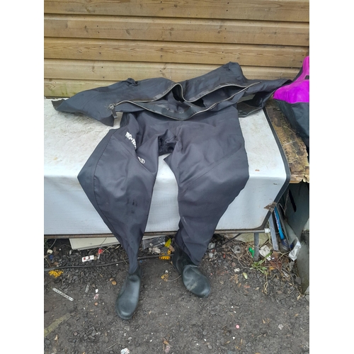 194 - Gents large Pro TDX 350 dry suit in bag of issue