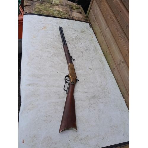 4 - Replica wall hanging Winchester rifle