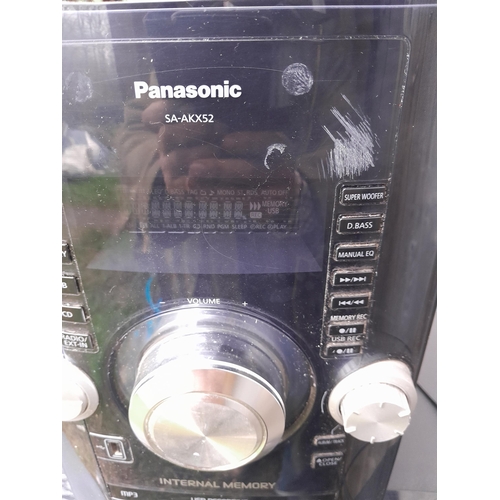 26 - Panasonic stereo with speakers