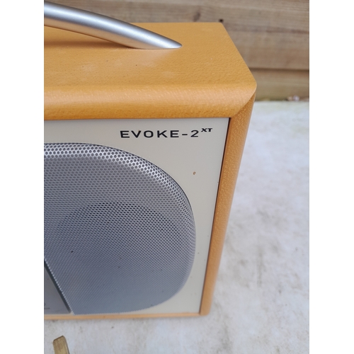 35 - Modern EVOKE 2 XT DAB radio with lead