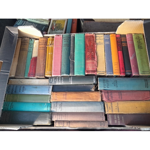 6 - Box of books : 20th century fiction, early and 1st editions noticed