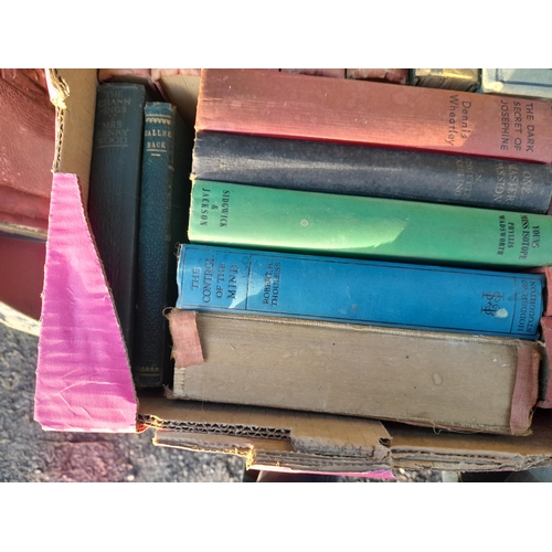 9 - Box of 20th century books