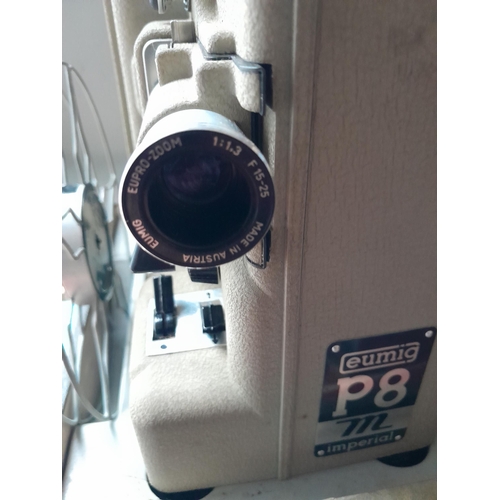 28 - Eumig P8 M Imperial projector in case of issue