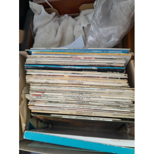 204 - Collection of records and singles and 78s mainly easy listening