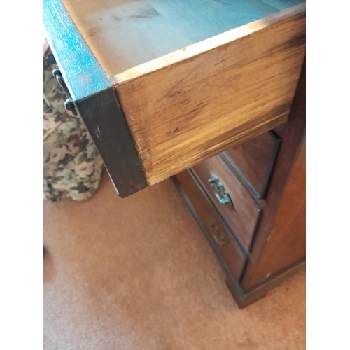 16 - Georgian style mahogany chest of drawers of small proportion from early 20th century 58 cms x 45 cms... 