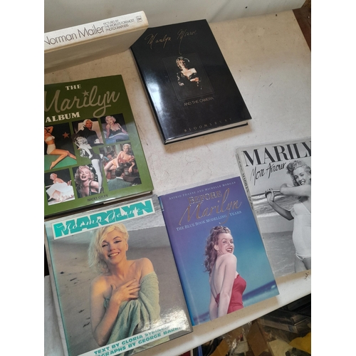 301 - 6 x volumes relating to Marilyn Monroe