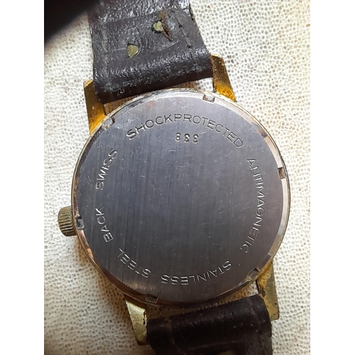 321 - Vintage J W Benson Gents Wristwatch