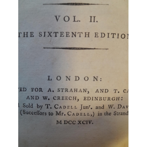 335 - Single volume : 1794 edition Book of Sermons, cover off but present