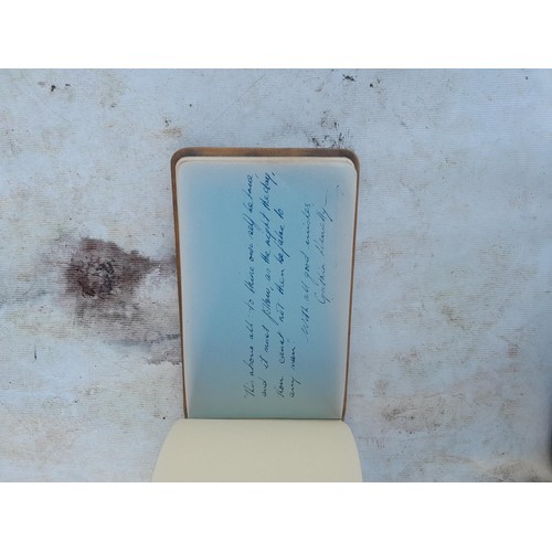 357 - Early 20th century autograph album