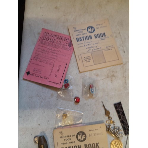 8 - Ephemera : Ration books, Identity cards and other ephemera