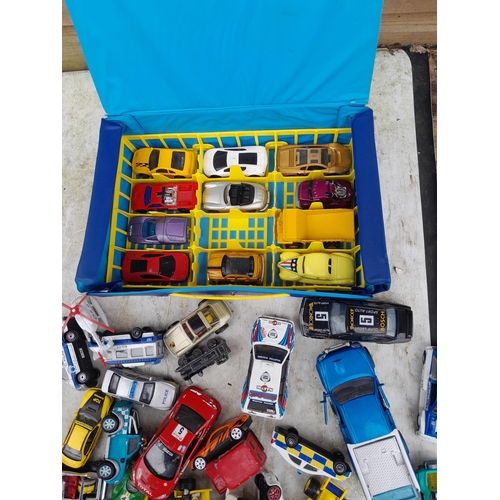 41 - Die cast toy cars, Hotwheels. Corgi and others, play worn