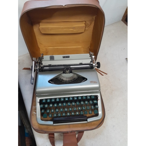 163 - Vintage Diana Royal typewriter in case