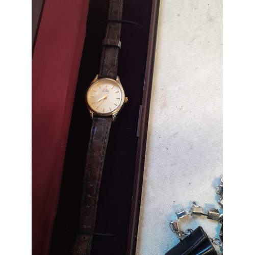 216 - Collection of vintage and modern wristwatches : Roamer, Lorus, Hana, Sekonda, Seiko, Rotary