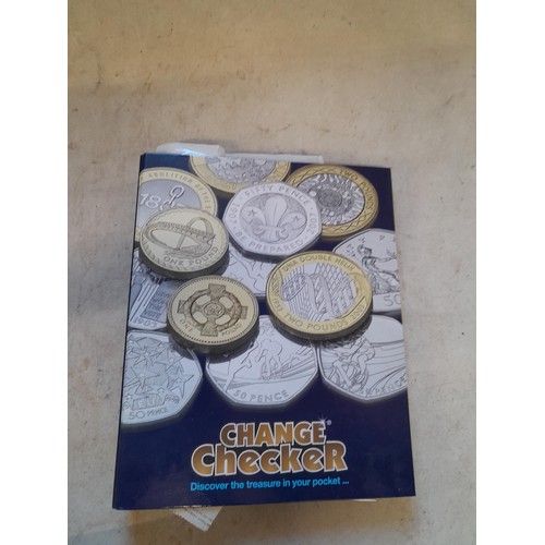 217 - Coins : 32 x £ 2 coins mainly collectable reverse head, & 54 x  50 pence coins with collectable reve... 