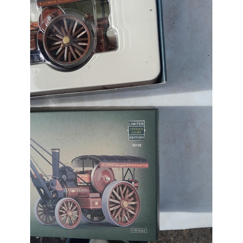 272 - 2 x boxed Corgi die cast traction engines : 80101 & 80108