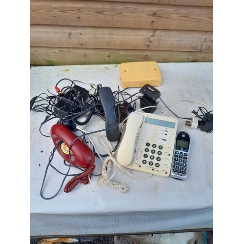 502 - Various telephones