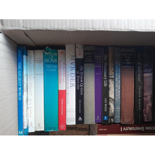 2 - Box of books mainly history themed