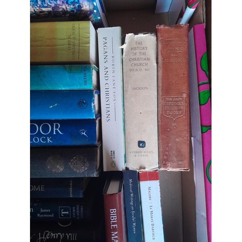 3 - Box of books mainly history themed