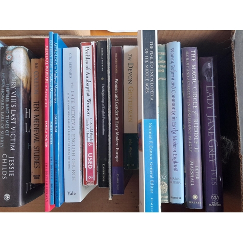 5 - Box of books mainly history themed