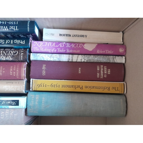 6 - Box of books mainly history themed