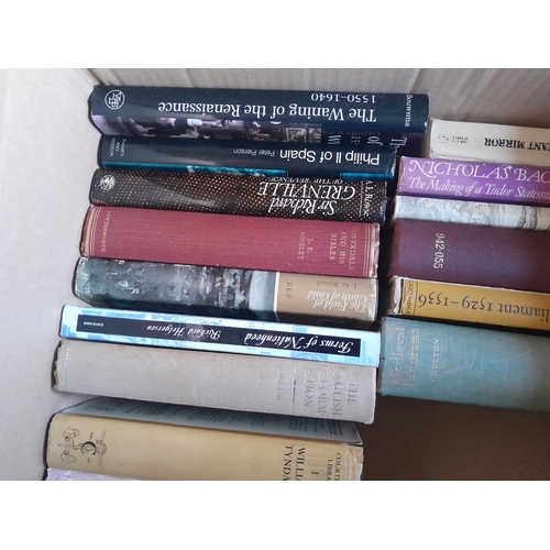 6 - Box of books mainly history themed