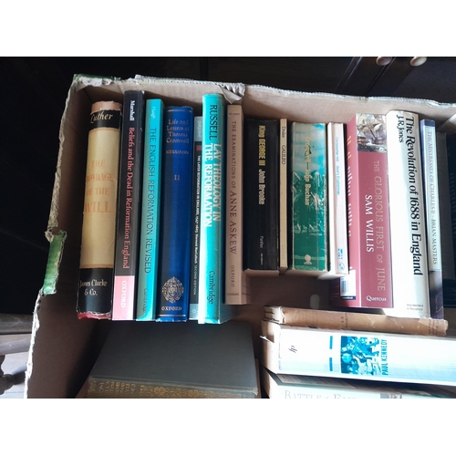 29 - Box of books , mainly history themed