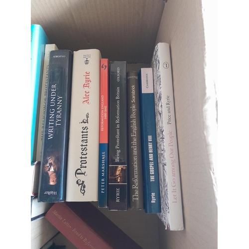 30 - Box of books , mainly history themed