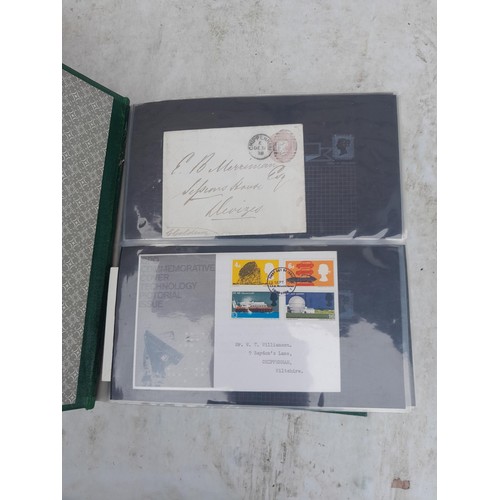 62 - Stamps : box containing 6 x binders of Stamp First Day Covers