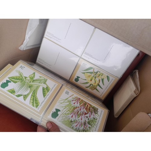 63 - Box of PHQ sets in 2 x Royal Mail postcard albums, a shoebox of and similar box, 2016 noticed as wel... 