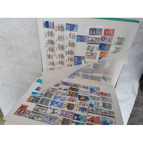 71 - Stamps : GB accumulation in 12 x A4 sized stock books, a few early but mostly George VI - QEII with ... 