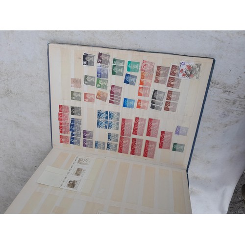 71 - Stamps : GB accumulation in 12 x A4 sized stock books, a few early but mostly George VI - QEII with ... 