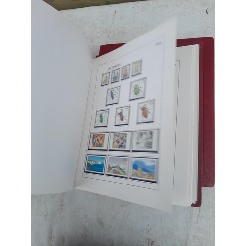 81 - Germany 4 x clean red Biella albums, well presented unmounted mint collection 1970 - 1995 with issue... 