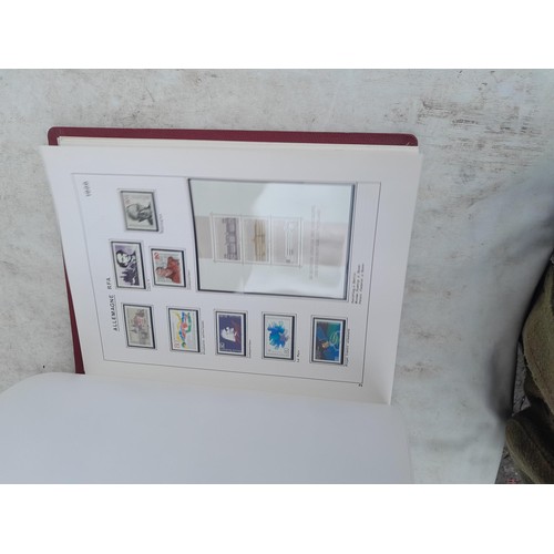 81 - Germany 4 x clean red Biella albums, well presented unmounted mint collection 1970 - 1995 with issue... 