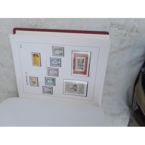 81 - Germany 4 x clean red Biella albums, well presented unmounted mint collection 1970 - 1995 with issue... 