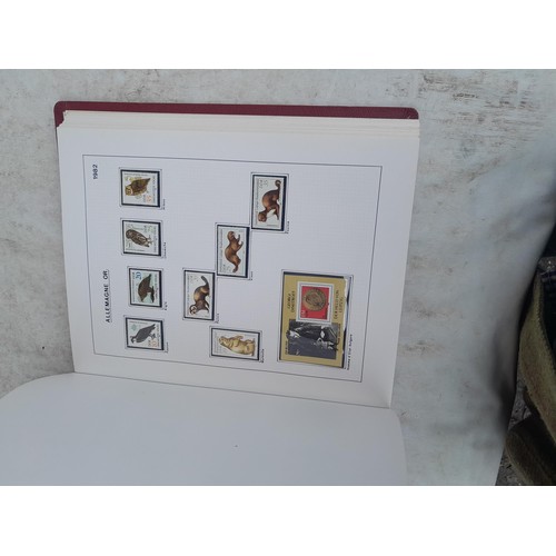 81 - Germany 4 x clean red Biella albums, well presented unmounted mint collection 1970 - 1995 with issue... 