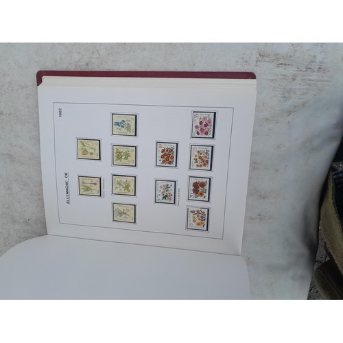 81 - Germany 4 x clean red Biella albums, well presented unmounted mint collection 1970 - 1995 with issue... 