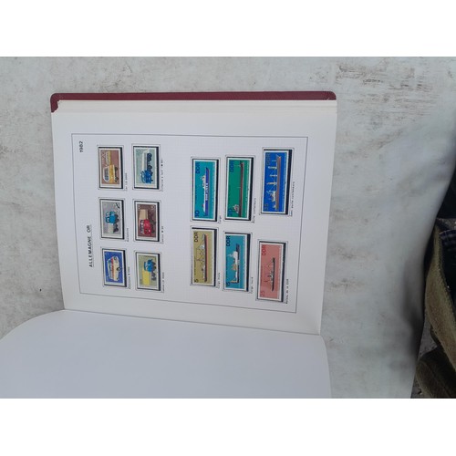 81 - Germany 4 x clean red Biella albums, well presented unmounted mint collection 1970 - 1995 with issue... 