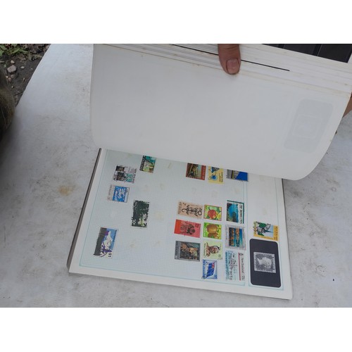 74 - Stamps : An all world stamp collection in various albums and stock books