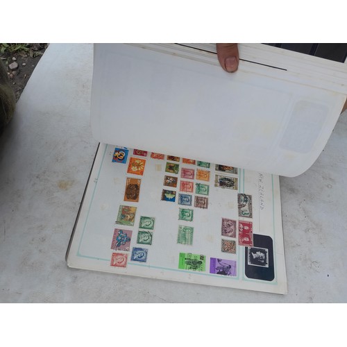 74 - Stamps : An all world stamp collection in various albums and stock books