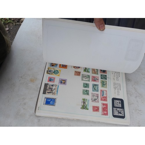 74 - Stamps : An all world stamp collection in various albums and stock books